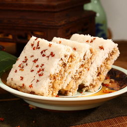 桂花糕传统手工糕点 蒸糕美食年货 温州特产红糖糕芝麻糕糯米糕